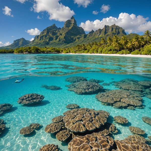 Quels sont les meilleurs spots pour une plongée en apnée dans les lagons de Bora Bora?