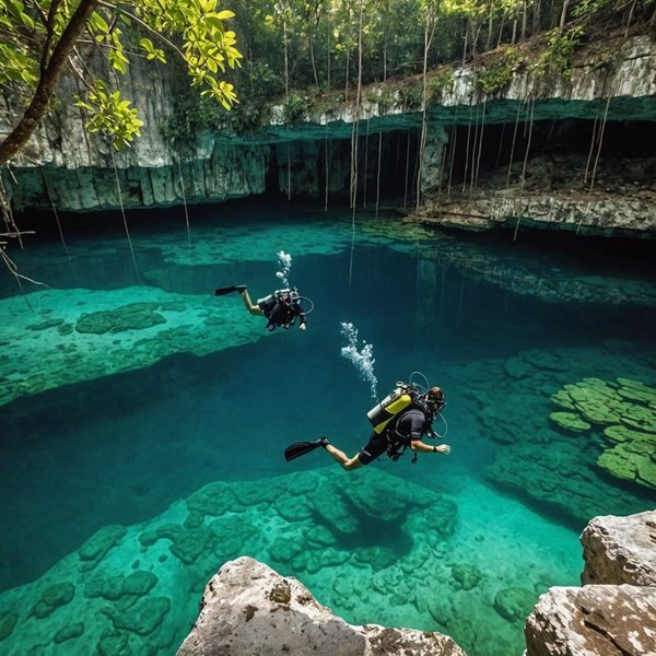 Quels sont les meilleurs spots pour la plongée dans les cenotes de la péninsule du Yucatán, Mexique : équipements et conseils ?