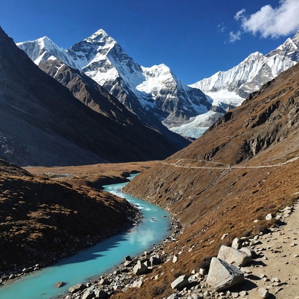 Quels sont les meilleurs itinéraires pour une randonnée dans le parc national de Sagarmatha, Népal?